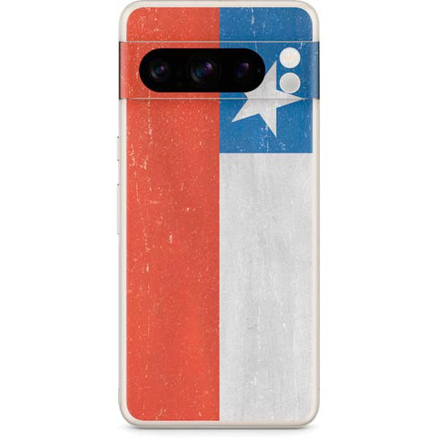 Chile Flag Distressed Google Pixel 8 Pro Skin